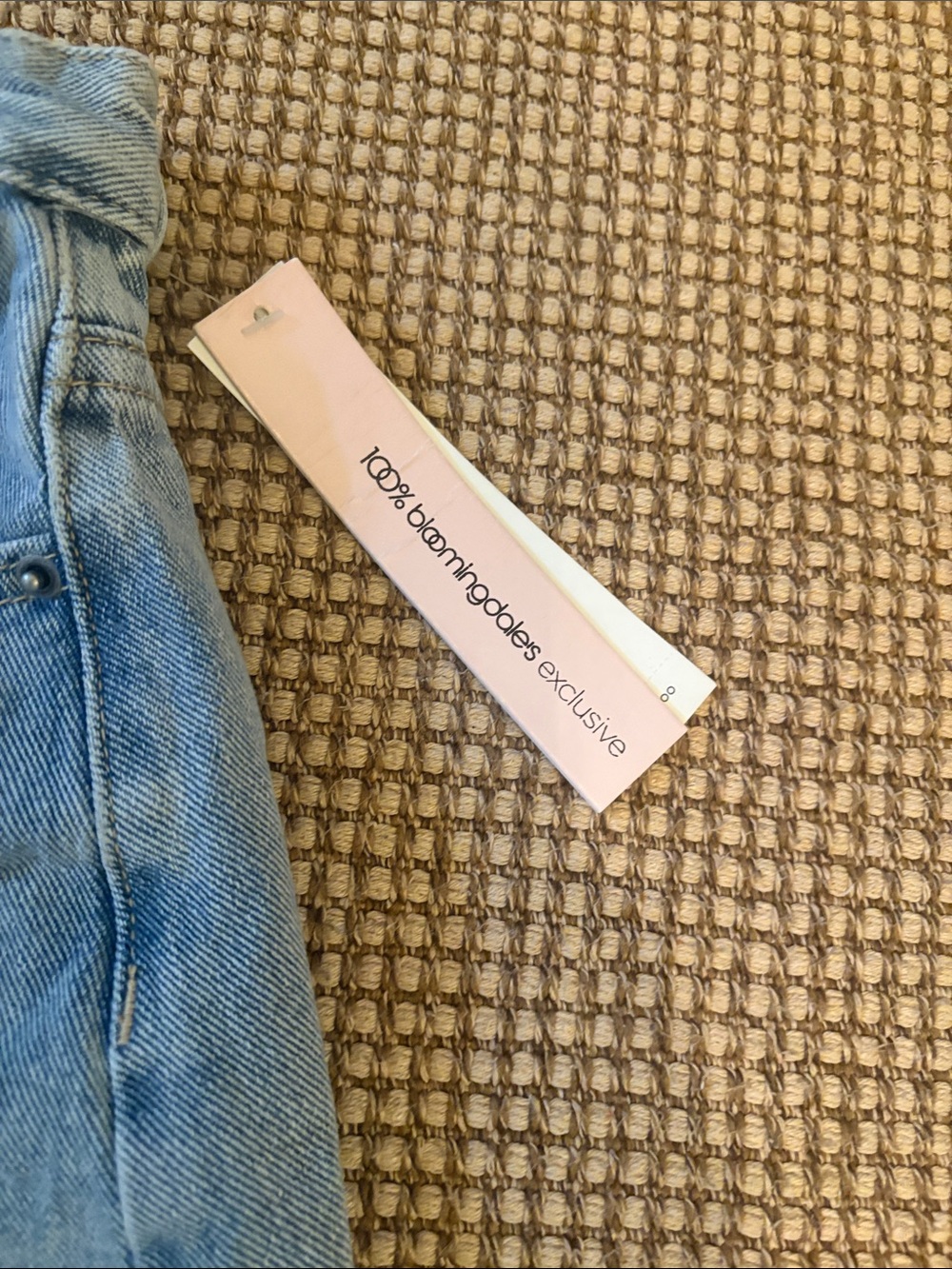 Aqua Light Blue Denim Maxi Skirt with Front Slit - Picture 3 of 6